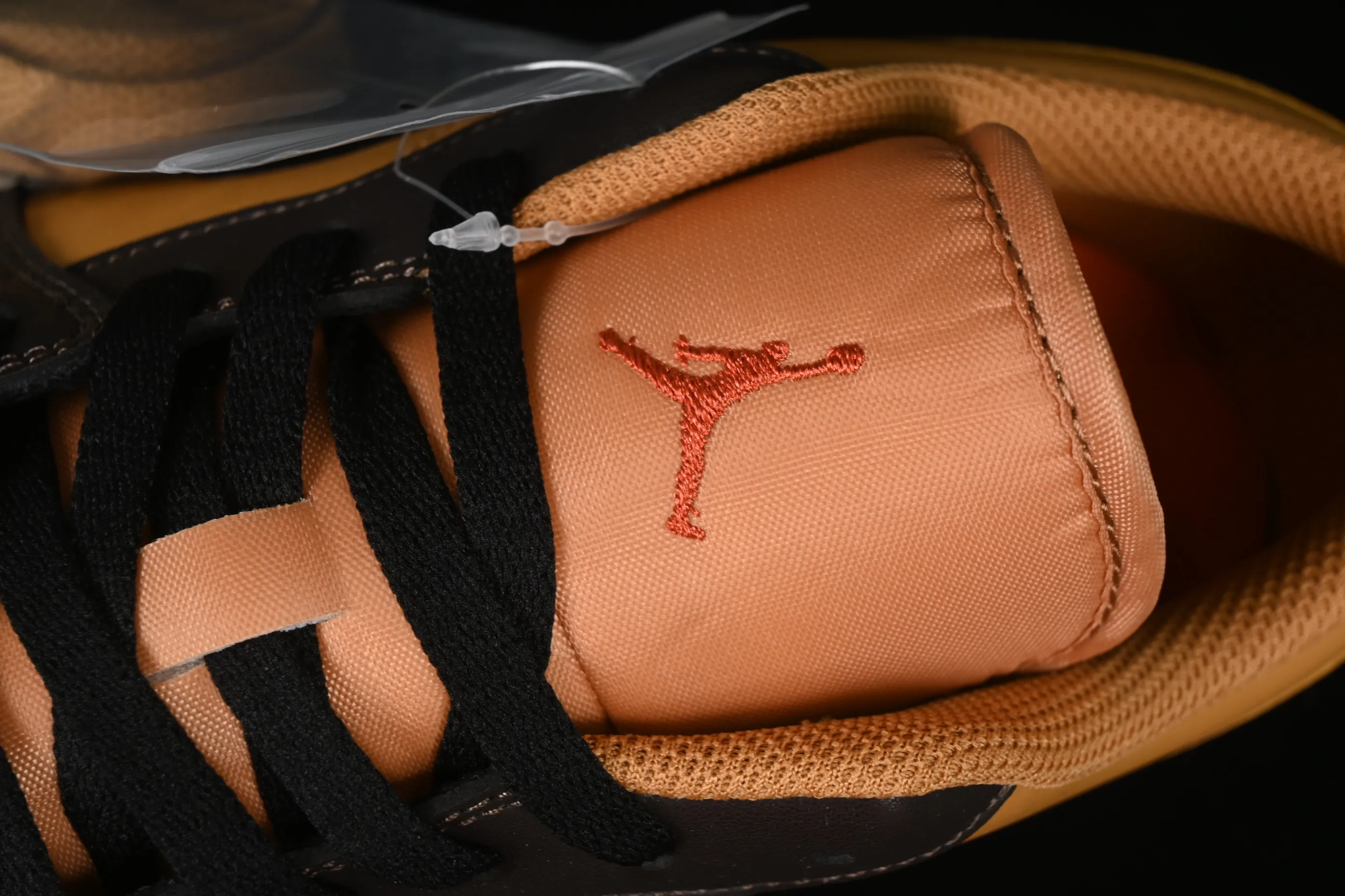 All categories Air Jordan Jordan series basketball shoes Air Jordan 1 Low Air Jordan 1 Low "Flax/Baroque Brown" AJ1 Joe 1 Tan low-top cultural basketball shoes HQ3603-201